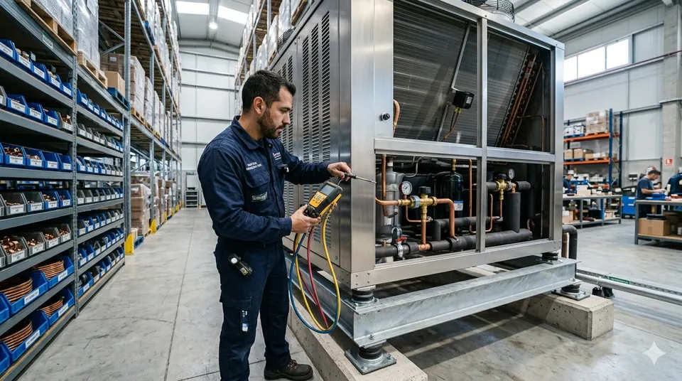 Refrigeración para la industria láctea