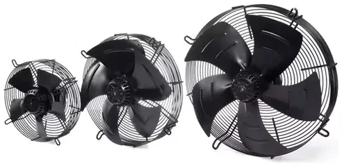 Ventiladores axiales Weiguang con rejilla